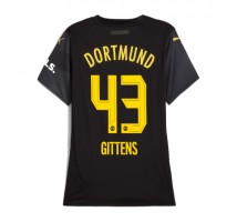 Borussia Dortmund Jamie Bynoe-Gittens #43 Koszulka Wyjazdowa damskie 2024-25 Krótki Rękaw